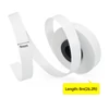 Kép 6/11 - PET címkeszalagok utántöltők MAX LM címkenyomtatókhoz - 9mmx8m (10 db/csomag) - Fehér