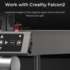 Kép 9/10 - Creality Falcon 2 Extra Risers, alumínium magasító - 4db