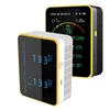 Kép 5/9 - Tuya WiFi15in1 levegőminőség-érzékelő, háztartási hordozható AQI PM0.3 PM1.0 PM2.5 PM10 CO CO2 TVOC HCHO teszter - Fehér