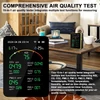 Kép 8/9 - Tuya WiFi15in1 levegőminőség-érzékelő, háztartási hordozható AQI PM0.3 PM1.0 PM2.5 PM10 CO CO2 TVOC HCHO teszter - Fehér