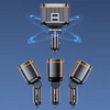 Kép 4/6 - Autós töltő, 145 W-os nagy teljesítményű töltőadapter, 2-aljzatos tápelosztó 12-24 V PD45W+C-típusú+2 USB-porttal