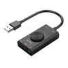 Kép 1/9 - SC2 USB hangkártya, külső fejhallgató asztali számítógép notebook audio konverter hangerő állítható