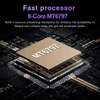 Kép 15/18 - 10,1 hüvelykes 1960*1080 nagy tisztaságú táblagép, kettős kamera Android 13, MT6797, 6 GB+128 GB - Zöld