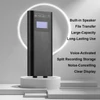 Kép 9/13 - Digitális hangrögzítő, kisméretű hangrögzítő hátsó klippel, zajcsökkentéssel - Fekete, 32GB