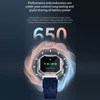 Kép 12/20 - LOKMAT OCEAN 3 PRO: Fejlett intelligens sportóra 2,1 hüvelykes teljes érintős AMOLED képernyővel és IP68 vízálló - Narancs