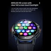 Kép 11/20 - LOKMAT APPLLP: 4G intelligens óra 1,43 hüvelykes AMOLED képernyővel, 2 megapixeles kamerával és GPS-szel, fitneszkövetővel - Fekete