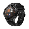 Kép 1/20 - LOKMAT APPLLP: 4G intelligens óra 1,43 hüvelykes AMOLED képernyővel, 2 megapixeles kamerával és GPS-szel, fitneszkövetővel - Fekete