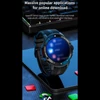 Kép 16/20 - LOKMAT APPLLP: 4G intelligens óra 1,43 hüvelykes AMOLED képernyővel, 2 megapixeles kamerával és GPS-szel, fitneszkövetővel - Kék