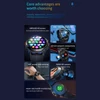 Kép 9/20 - LOKMAT APPLLP: 4G intelligens óra 1,43 hüvelykes AMOLED képernyővel, 2 megapixeles kamerával és GPS-szel, fitneszkövetővel - Zöld