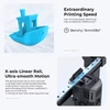 Kép 8/12 - Creality Ender-3 V3 KE 3D nyomtató, automatikus szintezés csendes alaplappal, 220x220x240 mm-es nyomtatási méret bekapcsolva, Hyper PLA filament 1,75 mm-es 3D nyomtatási anyag 1 kg szabvány 1 tekercs - fehér