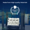 Kép 9/12 - Creality Ender-3 V3 KE 3D nyomtató, automatikus szintezés csendes alaplappal, 220x220x240 mm-es nyomtatási méret bekapcsolva, Hyper PLA filament 1,75 mm-es 3D nyomtatási anyag 1 kg szabvány 1 tekercs - fehér