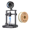 Kép 1/12 - Creality Ender-3 V3 KE 3D nyomtató, automatikus szintezés csendes alaplappal, 220x220x240 mm-es nyomtatási méret bekapcsolva, Hyper PLA filament 1,75 mm-es 3D nyomtatási anyag 1 kg szabvány 1 tekercs - fehér