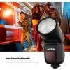 Kép 12/18 - Godox V1N professzionális fényképezőgép vaku Speedlite vaku, kerek fejű, vezeték nélküli 2.4G Fresnel zoom