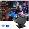 Kép 13/18 - Z10 720P projektor WiFi BT5.2 Android 11 rendszer 180 fokban elforgatható filmvetítő - Fekete