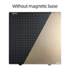 Kép 8/10 - 430x430 mm-es PEI építőlemez 3D nyomtatóágy kétoldali porbevonatú PEI + sima szénszálas felületű rugós acél rugalmas platform mágneses alap nélkül
