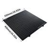 Kép 9/12 - 430x430 mm-es PEI építőlemez 3D nyomtatóágy kétoldali porbevonatú PEI + sima szénszálas felületű rugós acél rugalmas platform mágneses alappal