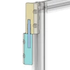 Kép 5/8 - Clicky Clack hűtőajtós 3D nyomtató alkatrész-tartozék kompatibilis a 350 mm-es VORO 2.4 gépi védőajtókeret fémkészlettel