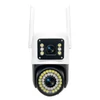 Kép 2/14 - QS-JQ928AH 2MP+2MP vezeték nélküli monitoros kamera, kétlencsés falra szerelhető intelligens WiFi kamera