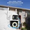 Kép 8/14 - QS-JQ928AH 2MP+2MP vezeték nélküli monitoros kamera, kétlencsés falra szerelhető intelligens WiFi kamera
