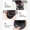 Kép 9/14 - HiBREW G5 elektromos kávédaráló, 48 mm-es kúpos sorja, 36 fokozatban állítható darálás - Fekete
