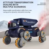 Kép 6/8 - 2,4 GHz-es 360°-os forgó gesztusérzékelő, elektromos távirányítós robotjáték - Narancs, 1 akkumulátor