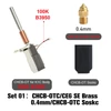 Kép 7/11 - Trianglelab CHCB-OTC Hotend Kit, kompatibilis a Creality K1C 3D nyomtatóval, amely alkalmas MK8 fúvókához és 1,75 mm-es CF/ABS/PLA/PETG szálakhoz