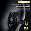 Kép 2/12 - Vezeték nélküli BT5.3 Bone Conduction fejhallgató, 32 GB zenelejátszás, kültéri sportfejhallgató