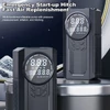 Kép 12/19 - Hordozható indítómotor légkompresszorral, 8000 mAh-s autóakkumulátor indítóakkumulátorcsomag