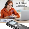 Kép 6/17 - T63 digitális hangrögzítő, 8GB+32GB aktivált felvétel lejátszás, MP3 zenelejátszó mikrofonnal és hangszóróval