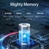 Kép 8/17 - T63 digitális hangrögzítő, 8GB+32GB aktivált felvétel lejátszás, MP3 zenelejátszó mikrofonnal és hangszóróval