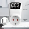 Kép 6/14 - HLP02 digitális automatikus feszültségvédő aljzat 230V 16A LCD kijelzővel