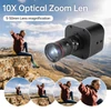 Kép 12/13 - F7 4K HD USB kamera 10X optikai zoom, 5-50 mm változó lencsés 8 MP mini webkamera mikrofonnal