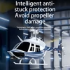 Kép 5/8 - ERA C138 2,4 GHz-es távirányítós helikopter, 4 csatornás egypropelleres csűrő nélküli helikopter - Kék, 2 akkumulátor