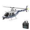 Kép 1/8 - ERA C138 2,4 GHz-es távirányítós helikopter, 4 csatornás egypropelleres csűrő nélküli helikopter - Kék, 3 akkumulátor