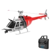 Kép 1/5 - ERA C138 2,4 GHz-es távirányítós helikopter, 4 csatornás egypropelleres csűrő nélküli helikopter - Piros, 1 akkumulátor