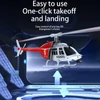 Kép 4/5 - ERA C138 2,4 GHz-es távirányítós helikopter, 4 csatornás egypropelleres csűrő nélküli helikopter - Piros, 2 akkumulátor