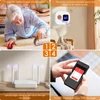 Kép 4/11 - Wi-Fi vezeték nélküli gondozó személyhívó hívógombokkal az idősek figyeléséhez APP távirányító - 1 vevő és 6 segélyhívó gomb