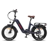 Kép 14/20 - FAFREES F20 Master elektromos kerékpár 20 * 4,0 hüvelykes zsíros gumiabroncsok 500 W hátsó hajtómotor 48 V 22,5 AH akkumulátor - Szürke