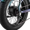 Kép 20/20 - FAFREES F20 Master elektromos kerékpár 20 * 4,0 hüvelykes zsíros gumiabroncsok 500 W hátsó hajtómotor 48 V 22,5 AH akkumulátor - Kék