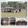 Kép 9/12 - Outdoor Travel Camping Sátor 8-12 fő részére, Vízálló sátor - Keki