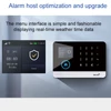 Kép 10/20 - Tuya vezeték nélküli WIFI + GSM automatikus tárcsázó riasztó biztonsági rendszer - LCD kijelző, ajtóérzékelő, PIR mozgásérzékelő