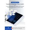 Kép 15/20 - Tuya vezeték nélküli WIFI + GSM automatikus tárcsázó riasztó biztonsági rendszer - LCD kijelző, ajtóérzékelő, PIR mozgásérzékelő