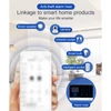 Kép 18/20 - Tuya vezeték nélküli WIFI + GSM automatikus tárcsázó riasztó biztonsági rendszer - LCD kijelző, ajtóérzékelő, PIR mozgásérzékelő
