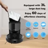 Kép 8/17 - Liectroux G7 robotporszívó, 6500 Pa szívás, lézeres navigáció, 5200 mAh akkumulátor, üzemidő 180 perc - Fekete