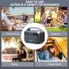 Kép 9/18 - DaranEner NEO300 PRO hordozható erőmű, 600 W 299 Wh tartalék lítium akkumulátoros napelemes generátor