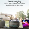 Kép 17/18 - DaranEner NEO300 PRO hordozható erőmű, 600 W 299 Wh tartalék lítium akkumulátoros napelemes generátor