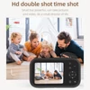 Kép 6/13 - H17 hordozható 1080p digitális fényképezőgép. Digitális Videokamera - Fekete
