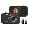 Kép 1/13 - H17 hordozható 1080p digitális fényképezőgép. Digitális Videokamera - Fekete