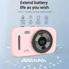 Kép 10/13 - H17 hordozható 1080p digitális fényképezőgép. Digitális Videokamera - Pink