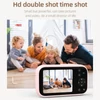 Kép 13/13 - H17 hordozható 1080p digitális fényképezőgép. Digitális Videokamera - Pink